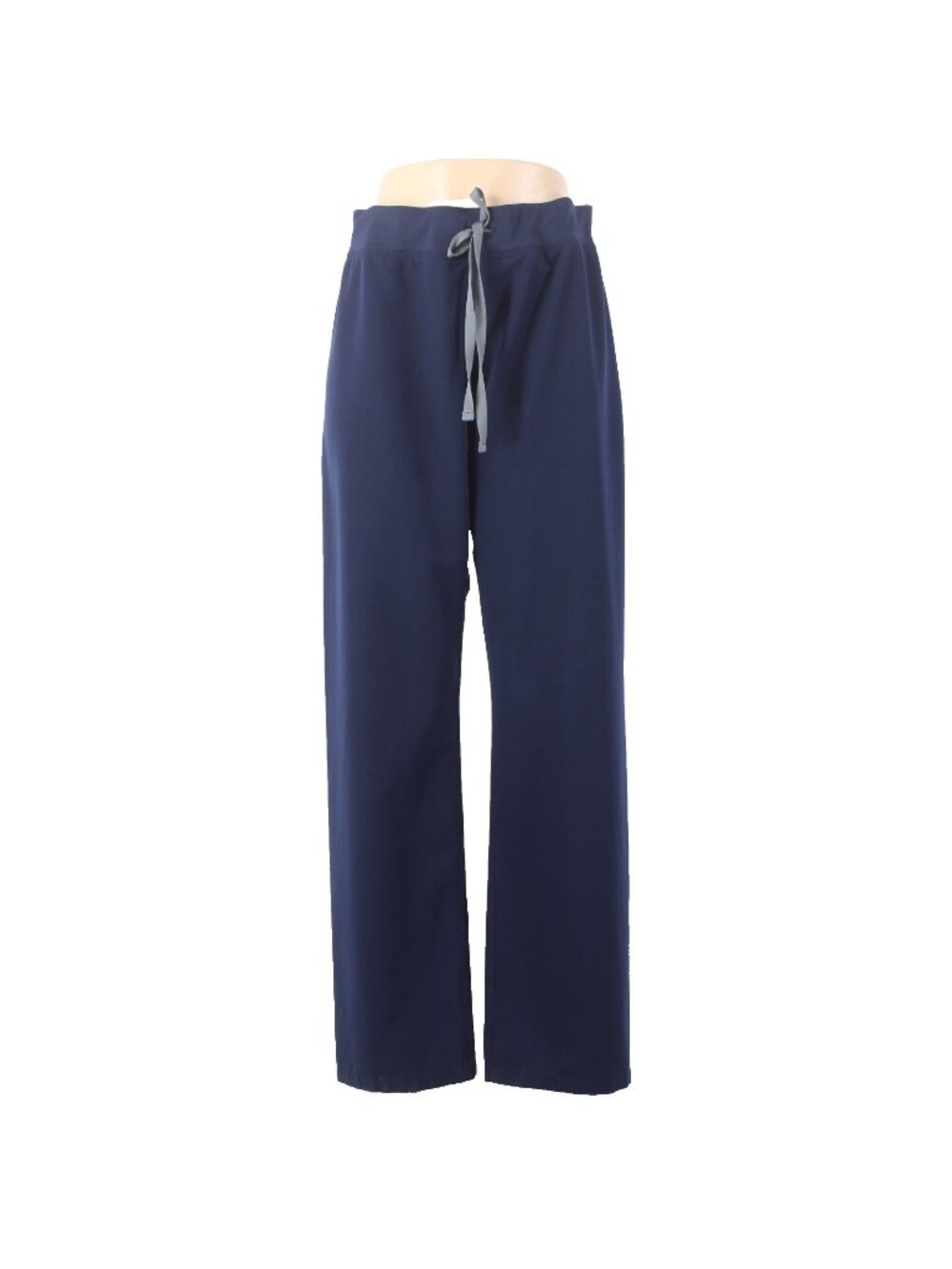 Figs Uniform Pant Sz L x 31 Navy Blue Gray Drawstring Polyester Spandex Pant